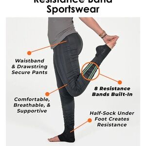 Agogie 40+ Resistance Extreme Training Leggings Black XL